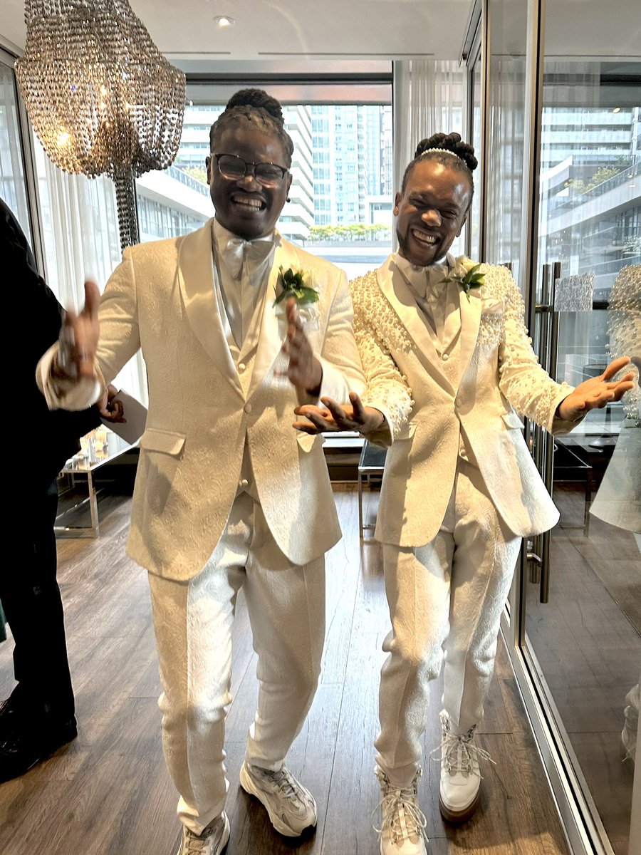 Two Nigerian Gay Men Tie the Knot in Canada (photos/videos)