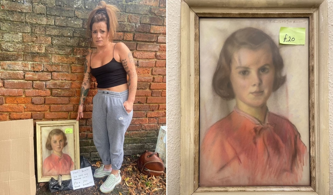 I’m the Owner of the ‘Haunted’ Painting – It’s Turned My Life Upside Down: Woman Claims £20 Portrait of Girl She Bought from Charity shop ‘Enchanted’ Her Mother Like Gollum and the One Ring – and now Wants a ‘Professional’ to ‘Lift Its Curse’