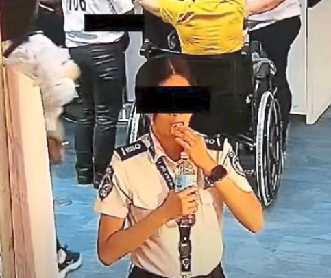 Airport Security Worker Caught Swallowing $300 Stolen from Passenger’s Wallet (video)