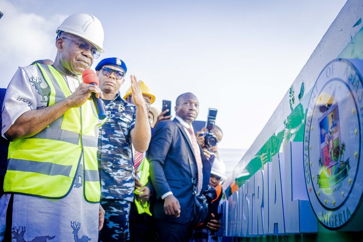 Otti Flags Off Seaport Project And Abia Industrial And Innovation Park